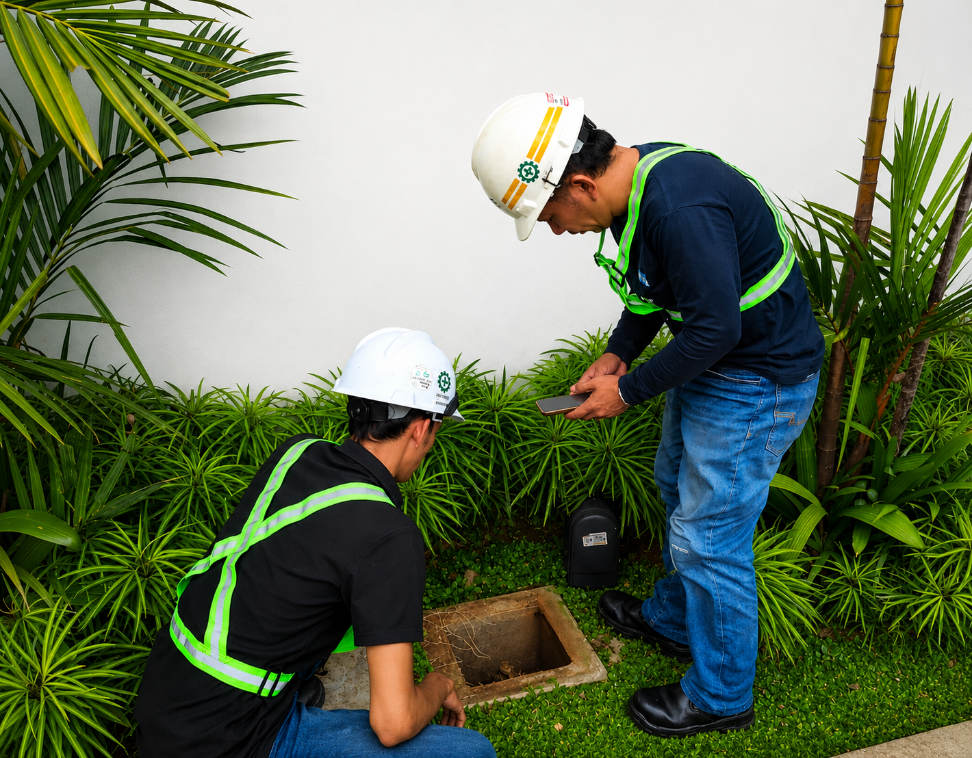 Professional team of PT Semesta Lancar Lestari at work